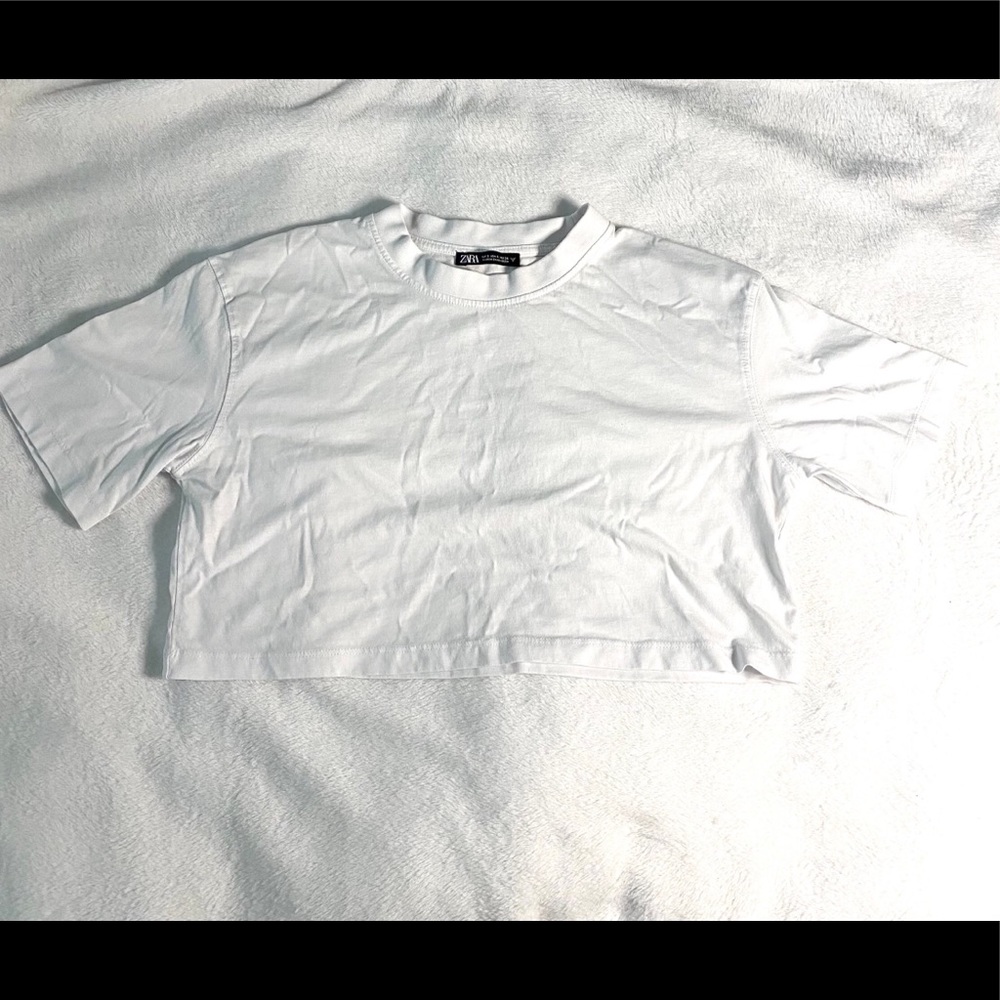 Zara crop T-shirt